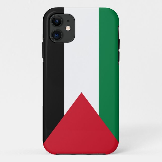 Funda De Case-Mate Para iPhone Bandera de Palestina (Reverso)