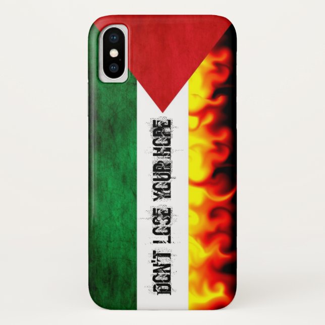 Funda De Case-Mate Para iPhone Bandera de Palestina (Reverso)