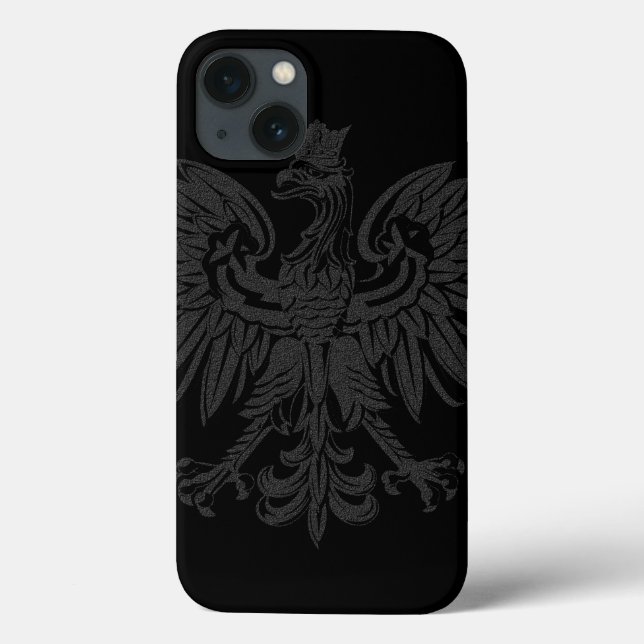 Funda De Case-Mate Para iPhone Bandera de Polonia (Reverso)