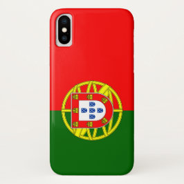 Funda Para iPhone X Bandera de Portugal