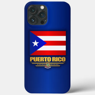Funda Para iPhone 13 Pro Max Bandera de Puerto Rico