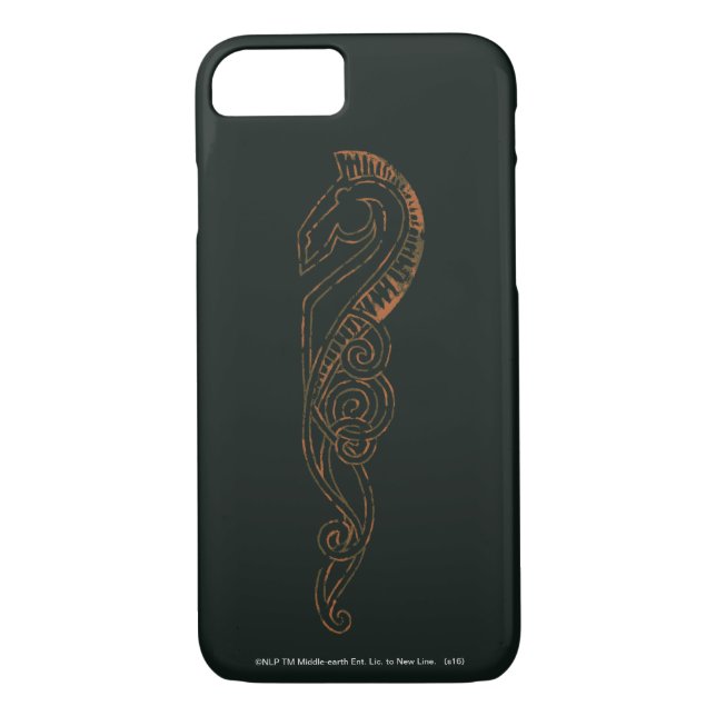 Funda De Case-Mate Para iPhone Bandera de Rohirrim (Reverso)