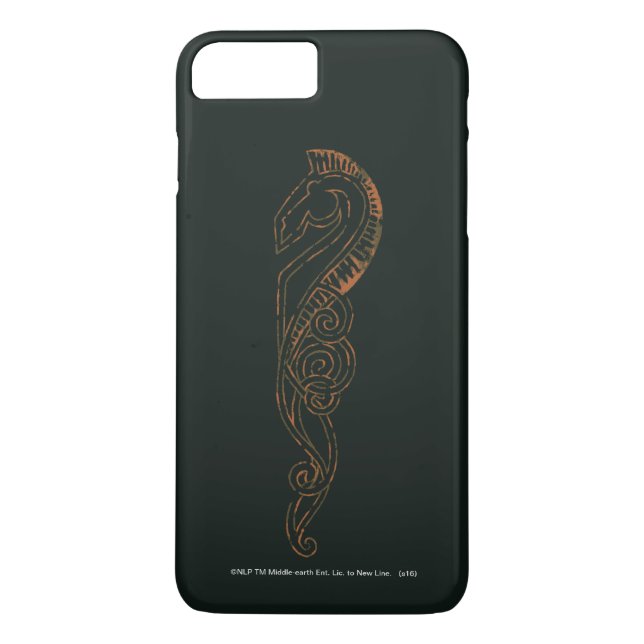 Funda De Case-Mate Para iPhone Bandera de Rohirrim (Reverso)