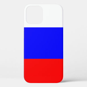 Funda Para iPhone 12 Bandera de Rusia