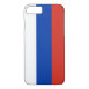Funda De Case-Mate Para iPhone Bandera de Rusia (Reverso)