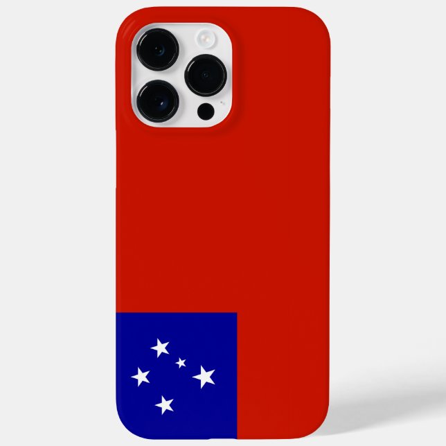Funda De Case-Mate Para iPhone Bandera de Samoa (Reverso)