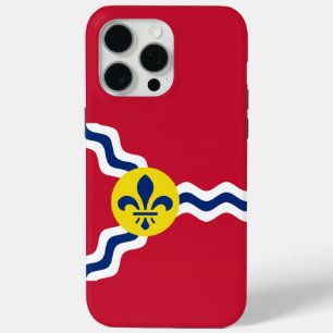 Funda Para iPhone 15 Pro Max Bandera de San Luis, Misuri