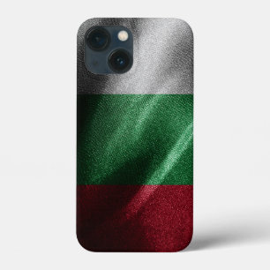 Funda Para iPhone 13 Mini Bandera de seda de Bulgaria