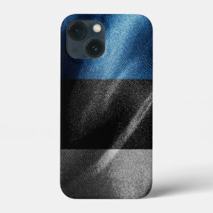 Funda Para iPhone 13 Mini Bandera de seda de Estonia