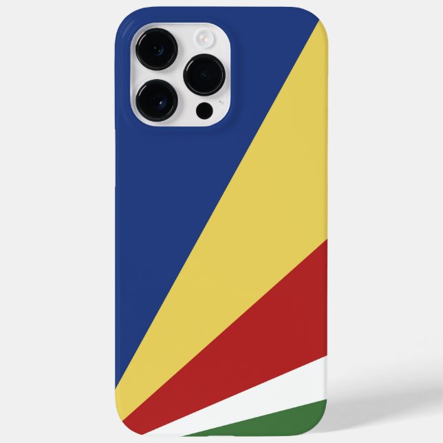 Funda De Case-Mate Para iPhone Bandera de Seychelles (Reverso)