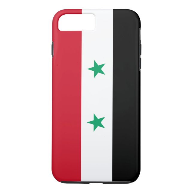 Funda De Case-Mate Para iPhone Bandera de Siria (Reverso)