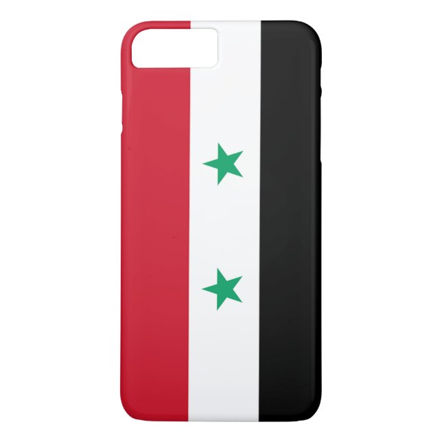Funda De Case-Mate Para iPhone Bandera de Siria (Reverso)