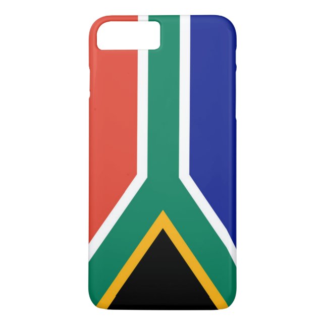 Funda De Case-Mate Para iPhone Bandera de Sudáfrica (Reverso)