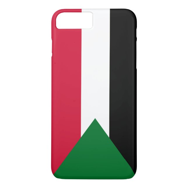 Funda De Case-Mate Para iPhone Bandera de Sudán (Reverso)