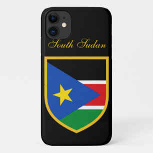 Funda Para iPhone 11 Bandera de Sudán del Sur