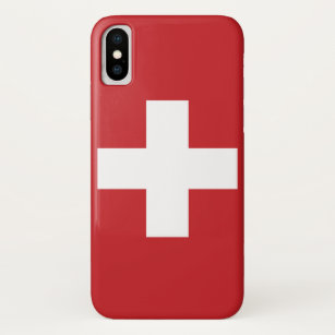 Funda Para iPhone X Bandera de Suiza