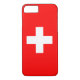Funda De Case-Mate Para iPhone Bandera de Suiza (Reverso)