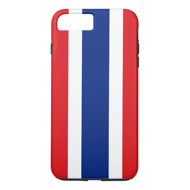 Funda De Case-Mate Para iPhone Bandera de Tailandia (Reverso)