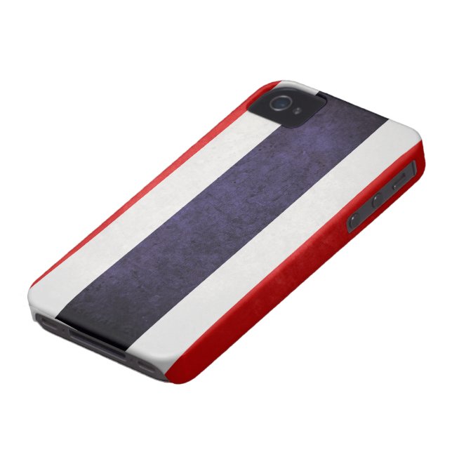 Funda De Case-Mate Para iPhone Bandera de Tailandia (Abajo)