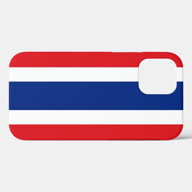 Funda De Case-Mate Para iPhone Bandera de Tailandia (Reverso  (Horizonal))