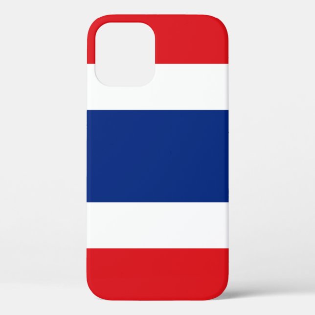 Funda De Case-Mate Para iPhone Bandera de Tailandia (Reverso )