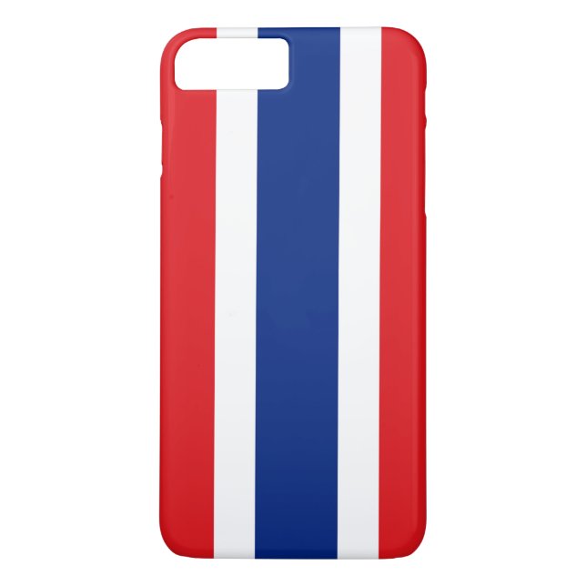 Funda De Case-Mate Para iPhone Bandera de Tailandia (Reverso)