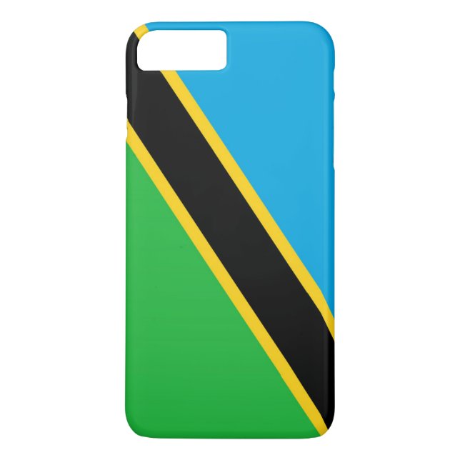 Funda De Case-Mate Para iPhone Bandera de Tanzania (Reverso)