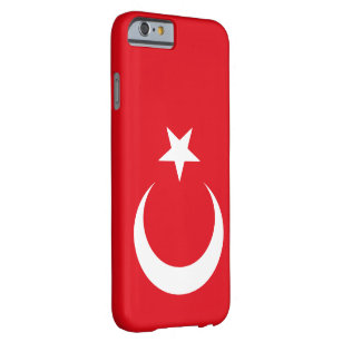 Funda Barely There Para iPhone 6 Bandera de Turquía