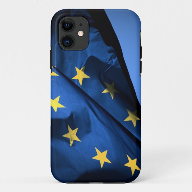 Funda De Case-Mate Para iPhone Bandera de unión europea de E. - HD (Reverso)