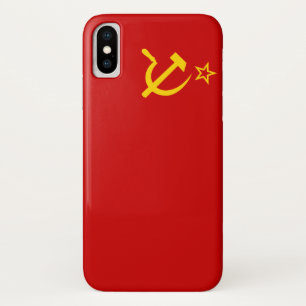 Funda Para iPhone X Bandera de Unión Soviética