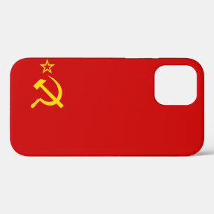 FUNDA PARA iPhone 12 PRO BANDERA DE URSS