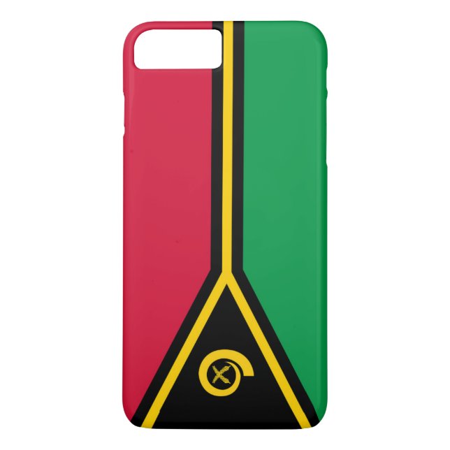 Funda De Case-Mate Para iPhone Bandera de Vanuatu (Reverso)