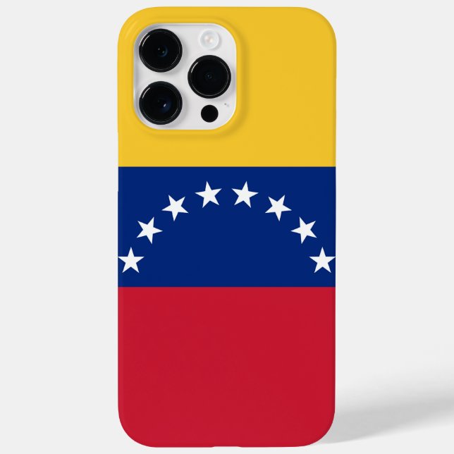 Funda De Case-Mate Para iPhone Bandera de Venezuela (Reverso)