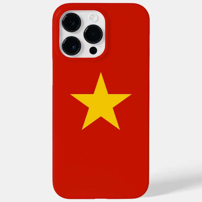 Funda De Case-Mate Para iPhone Bandera de Vietnam (Reverso)