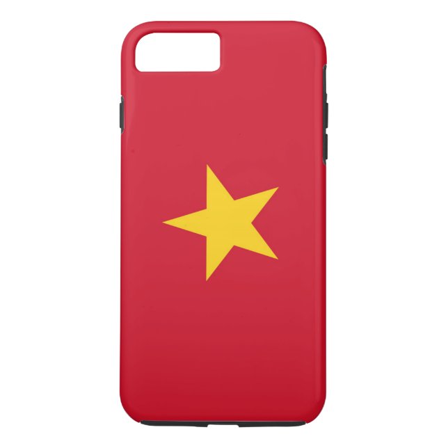 Funda De Case-Mate Para iPhone Bandera de Vietnam (Reverso)