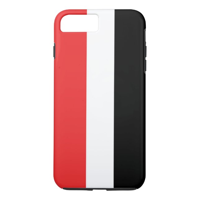 Funda De Case-Mate Para iPhone Bandera de Yemen (Reverso)