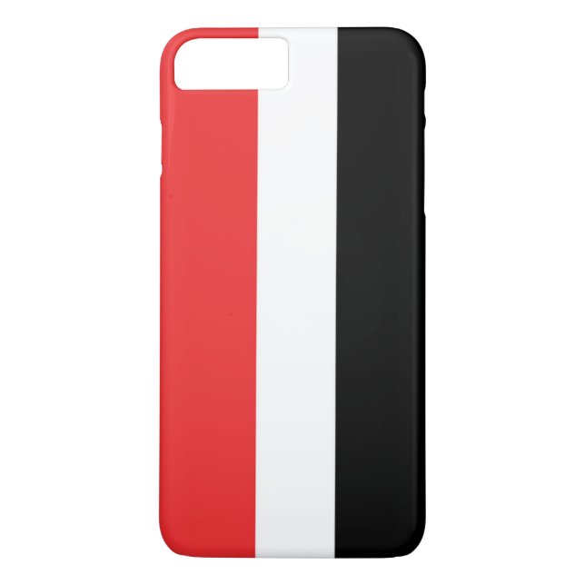 Funda De Case-Mate Para iPhone Bandera de Yemen (Reverso)