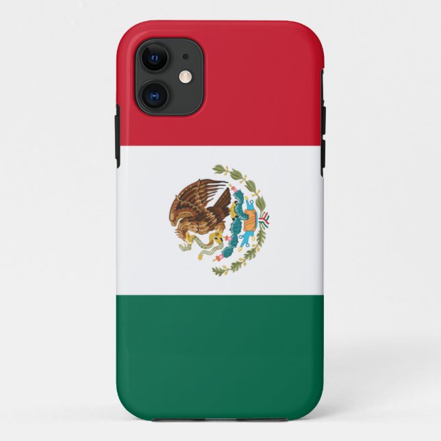 Funda De Case-Mate Para iPhone Bandera del caso del iPhone 5 de México (Reverso)