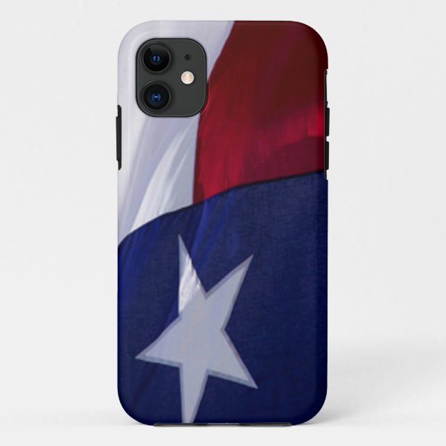 Funda De Case-Mate Para iPhone Bandera del caso del iPhone 5 de Tejas (Reverso)