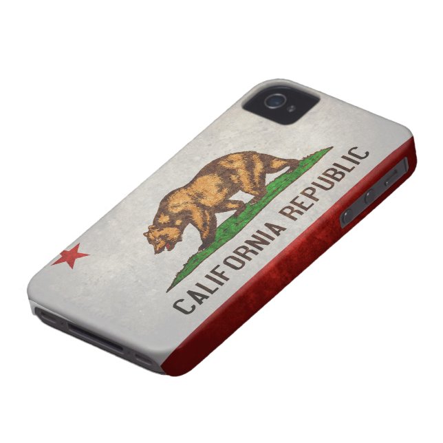 Funda De Case-Mate Para iPhone Bandera del estado de California (Abajo)