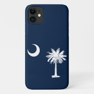 Funda Para iPhone 11 Bandera del estado de Carolina del Sur