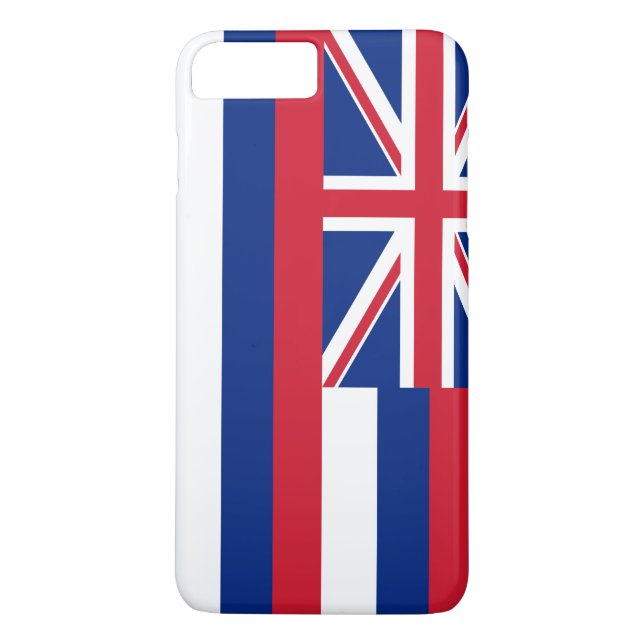 Funda De Case-Mate Para iPhone Bandera del estado de Hawaii (Reverso)