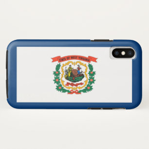 Funda Para iPhone XS Bandera del estado de Virginia Occidental