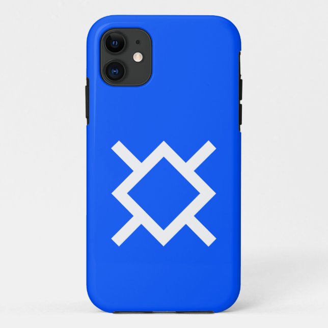 Funda De Case-Mate Para iPhone Bandera del norte de Cheyenne (Reverso)