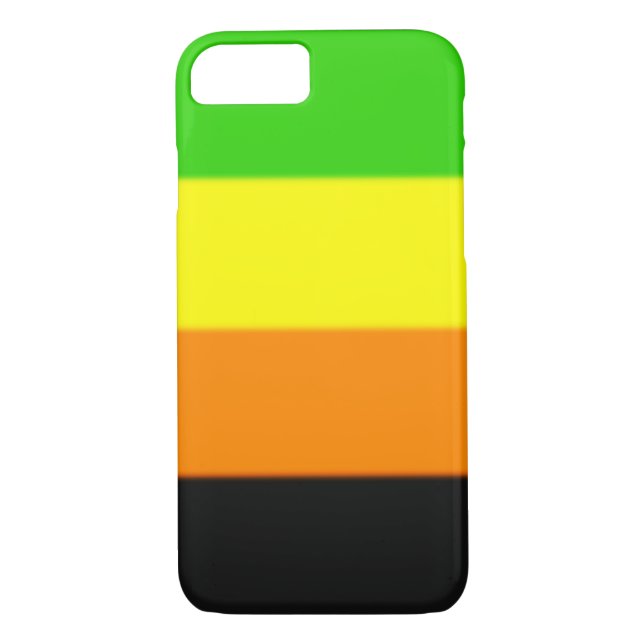 Funda De Case-Mate Para iPhone Bandera del Orgullo Aromántico de las Malvinas (Reverso)