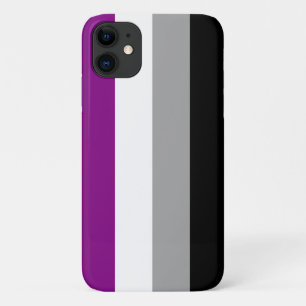 Funda Para iPhone 11 Bandera del Orgullo Asexual