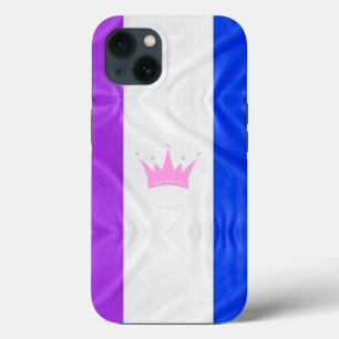 Funda Para iPhone 13 Bandera del orgullo de la cultura drag de Slippery
