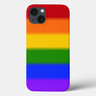 Funda Para iPhone 13 Bandera del orgullo gay caído