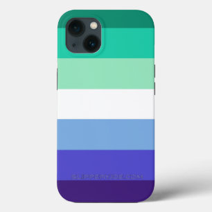 Funda Para iPhone 13 Bandera del orgullo gay transinclusivo de Slippery