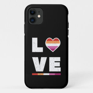 Funda Para iPhone 11 Bandera del Orgullo Lésbico LGBTQ Molesta Amor Gru